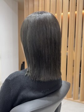 メゾンアクア 表参道(Maison ACQUA) 切りっぱなしボブ/レイヤー/ボブルフ/くびれ/ミディアム/小顔