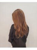 オレンジベージュカラー/Raffune yokohama 田中あずさ