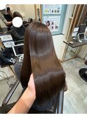 赤坂＊ブリーチなしマロングレージュ髪質改善トリートメント