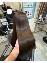 ヘアーサロン ウィング(HAIR SALON Wing) 赤坂＊ブリーチなしマロングレージュ髪質改善トリートメント