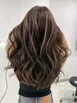 ヘアーサロン アモル(HAIR SALON Amor) ハイライトレイヤーカットエクステイルミナカラー縮毛矯正