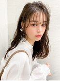 【NEW OPEN】小顔前髪あり後れ毛サイドバングメルティカラー