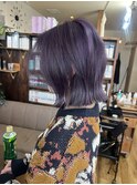 Bambi*ラベンダーアッシュ　ミディアム　ボブ