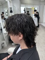 ルートバイドット 町田店(root by dot.) センターパートウルフ×ツイストスパイラルパーマ