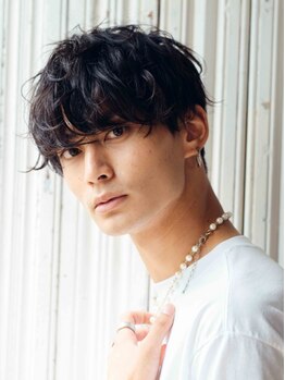 リシャール 八王子(Re:chaLu)の写真/ビジネスシーンもオシャレに決まる◎ON/OFF切り替えできる万能スタイル！セットがしやすい髪型をご提案☆