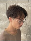 フェザーパーマセンターパートニュアンスパーマ