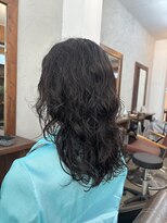 ヘアメイク デザート(HAIR MAKE DESART)&nbsp;木村法子【ミディアム×ジュリーパーマ】