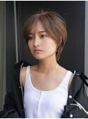 【GEEKS渋谷】ショートレイヤー/くびれカット/メンズライク/小顔