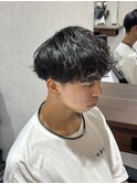 #メンズマッシュ　#波巻きパーマ　#大和八木メンズ
