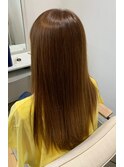 カラー髪質改善