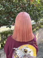 リングバイモアムー(Ring by Moremuu)&nbsp;ブリーチカラー　ピンク　Issyピンク