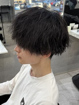 MEN’S HAIR/波巻ツイストスパイラル/フェザーパーマ/新田