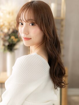 カバーヘア ブリス 大宮西口(COVER HAIR bliss) モテ髪シースルー前髪ラフウェーブくびれヘア20代30代40代