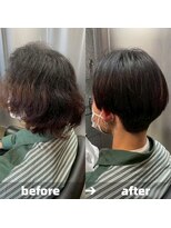 エノア 青山(ENORE) メンズ縮毛矯正/曲がる縮毛矯正/メンズ髪質改善/メンズカット