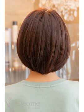 クレオメ 田町店(Cleome) レイヤーカット似合わせカットミディアムダークアッシュ艶髪暗髪