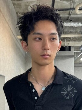 エルマーク 松山(L-MARK) アップバング/ツーブロック/フェード/ツイスト/men's