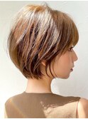 似合わせカット30代40代50代ショートボブくびれレイヤーカット