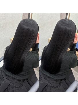 ユアーズヘア 東新宿店(youres hair) 【艶カラー×ULTOWA】乾燥知らずの美髪へ