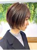 ショートカット/似合わせショート/白髪ぼかし/似合わせ診断