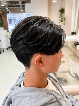 ギヴ 玉造店(Give)の写真/一人ひとりに合わせたデザインパーマで、扱いやすいスタイルに◎再現性も高く、毎朝のセットも楽に♪