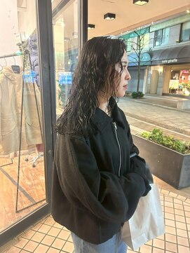 ジュベ(juve.) 大分ミディアムロング顔周りレイヤーカット髪質改善カラー