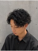 波巻きスパイラルパーマ＿シオン