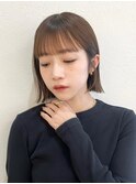 耳掛けてもスッキリボブ