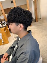ヌークバイラヴェスト 四日市(neuk by lovest)&nbsp;【neuk服部】ツーブロックマッシュニュアンスパーマ