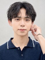 ネクストメンズ 表参道(NEXT men's)&nbsp;シャドウパーマセンターパート