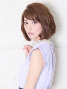 ヘアーズ ベリー 古市店(hairs BERRY) エアリーな毛束感でふんわりかわいらしさアップのスタイル