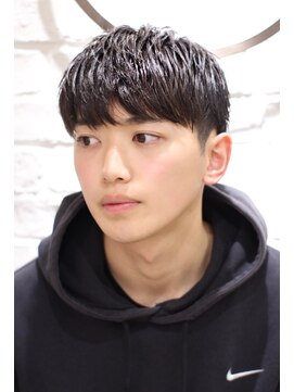 ヨシザワインク ハコザキ 水天宮前 日本橋人形町(YOSHIZAWA Inc.HAKOZAKI) 【マツナガ箱崎】 清潔感バツグン！ 黒髪ショートマッシュ