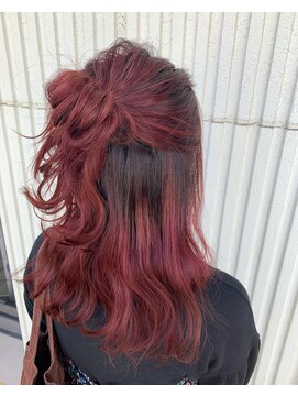 ロア 福岡天神本店(LORE) グラデーションレッド☆