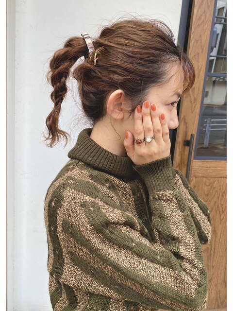 ねじねじアレンジ