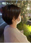 コンパクトな元気いっぱいショートヘア
