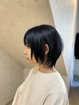 サロンナンバーハチジュウナナ(salon No.87) guestsnap　黒髪×ショートウルフ