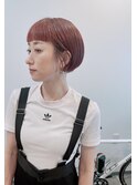 刈り上げショートボブスタイル♪