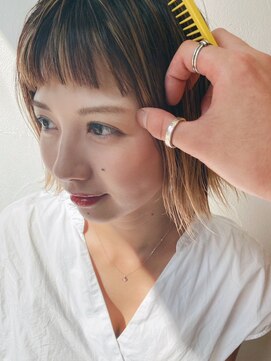 ロウバイレボ 柏(lou by revo) ショートボブ/ミニボブ/マッシュ/切りっぱなし/柏駅