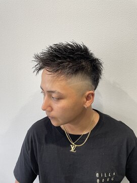 レックス(Rex) 【黒髪ショート!】フェードジェット!