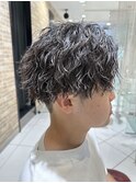 メンズカット+ツイストスパイラル