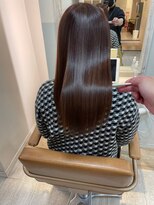 ジーナ 本八幡(Zina) 髪質改善*ロングレイヤーグレーベージュ*美髪【Zina本八幡】