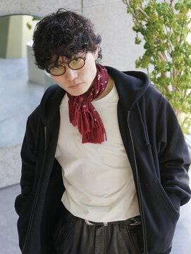 にもう マッシュウルフ スパイラルパーマh