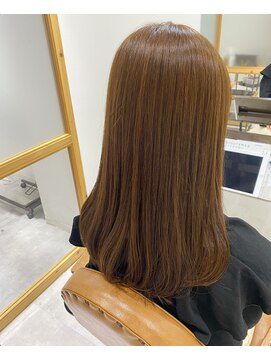 ココノサロン ハナレ(cocono salon HANARE) 赤みを抑えたミルクティーカラー