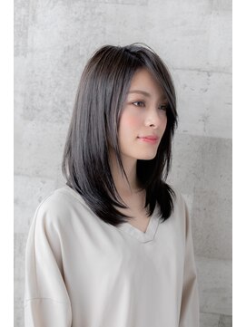 ソラネル(SOLENNEL) 大人可愛い小顔くびれボブダークアッシュグレージュブリーチなし