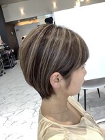 ハーツヘアーズ 五日市店(HEARTS hair's)&nbsp;ハイライトショートボブ