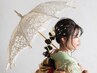 【卒業式】袴着付け＋ヘアセット