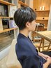 【学割U24☆メンズ限定】大学生カット ￥4400　→　￥4200