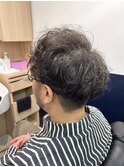 【メンズパーマ】大人ふわふわマッシュパーマ