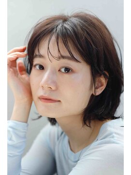 シンカ 湘南江ノ島 鵠沼(shinka) ふんわりナチュラルボブ