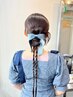 ヘアセット＋前髪カット・顔周りカット￥9900→￥8800