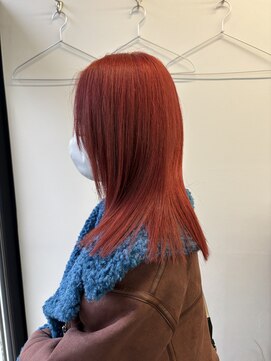 エヴリィ(every) 髪質改善カラー/コーラルピンク